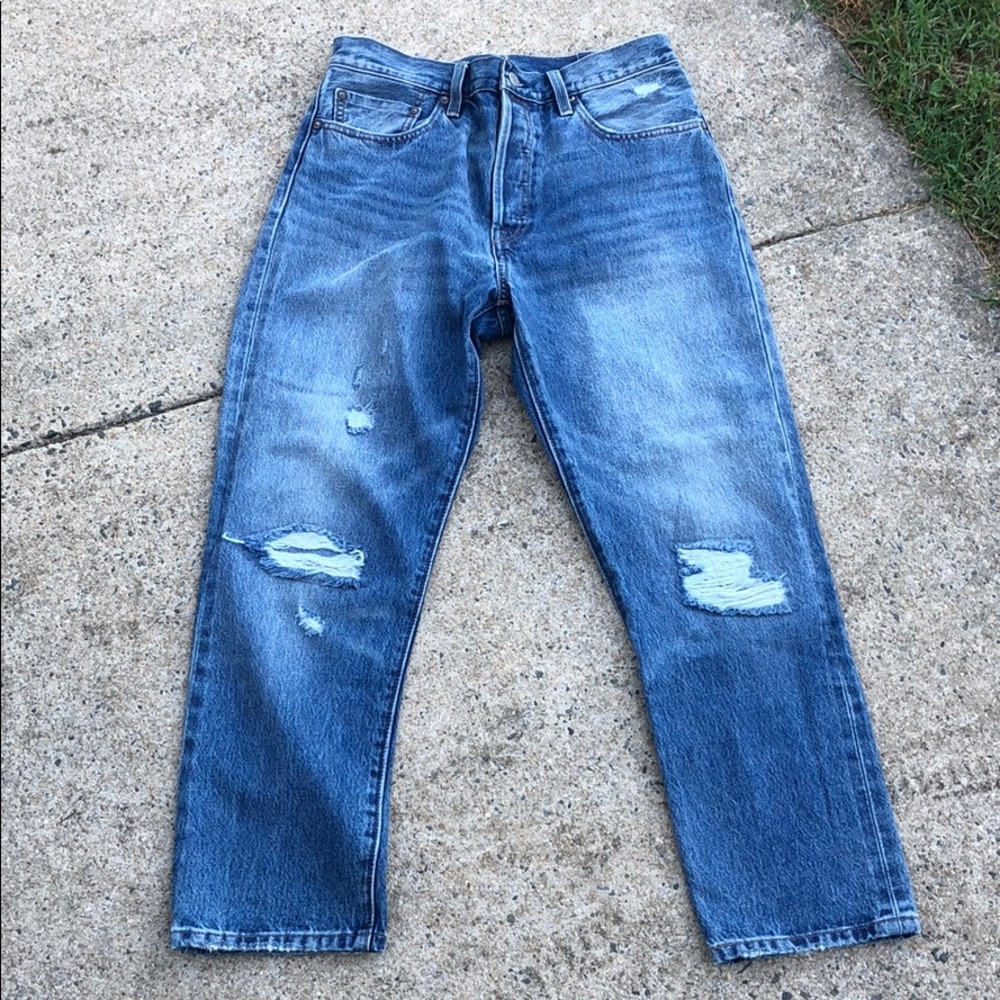 Levi 501 straight leg skinny